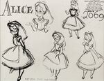AliceInWonderland1951AliceModelSheet3.jpg (578 Кб) AliceInWonderland1951AliceModelSheet3