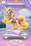 Rapunzel's pet pony, Blondie