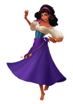 Esmeralda in Kingdom Hearts 3D: Dream Drop Distance