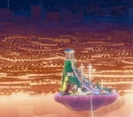Honesty Island at night