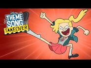 Sasha Theme Song Takeover - Amphibia - Disney Channel Animation