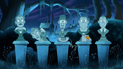 Singing Busts, Haunted Mansion Wiki