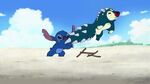 Stitch tosses Spike