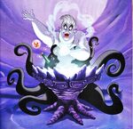 Ursula preparing her Vanessa spell in a storybook.