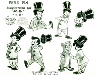 An early model sheet of John Darling (1940)