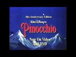 Pinocchio - 1999 VHS Trailer-2