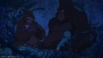 Kerchak and Kala with their son