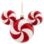 Disney Christmas Ornament - Mickey Mouse Ears - Peppermint Twist