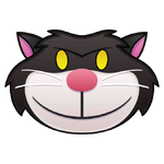 Lucifer's emoji for Disney Emoji Blitz.