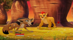 Reirei confronted by Kion