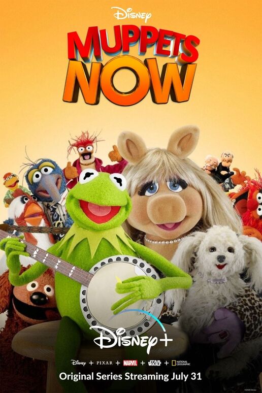 Muppets Now Disney+ poster