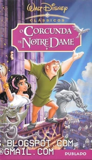 O Corcunda de Notre Dame - Capa VHS 2002