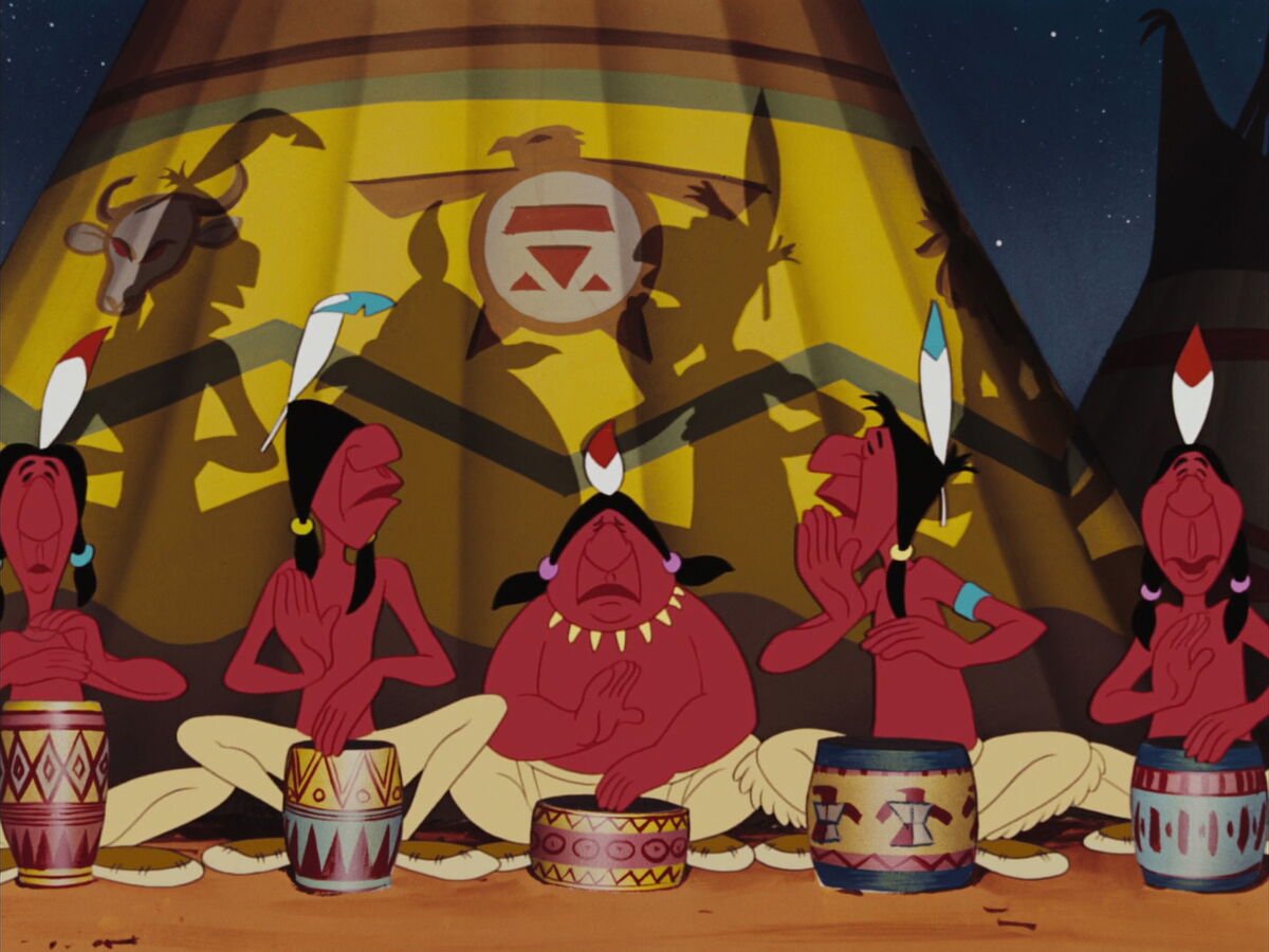 What made the red man red disney wiki fandom