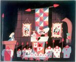 The Queen's Courtroom by Mary Blair.