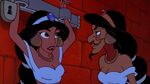 Jafar reveals himself to Jasmine.