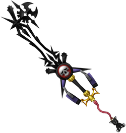 oblivion keyblade outline