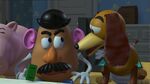 "See? It is Buzz. Now give back the lights, Potato Head."