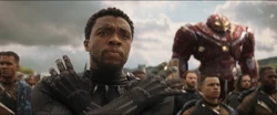 T'Challa in "Infinity War"