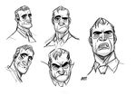 Robert Callaghan Model Sheet