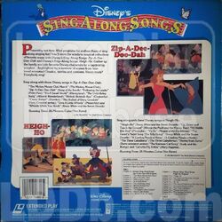 Disney S Sing Along Songs Zip A Dee Doo Dah Disney Wiki Fandom