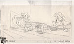 Pencil sketch from "The Incredible Shrinking Molly"