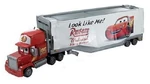 Mack with a gray trailer