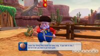 Stinky Pete, as he appears in Toy Story 3: The Video Game