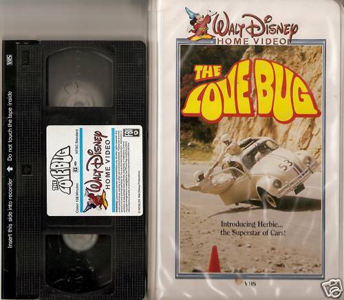 THE LOVE BUG Viewmaster Reels Set B501 Walt Disney 1968 Rare