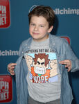 Maxwell Simkins at the Ralph Breaks the Internet premiere in November 2018.