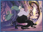 The-Little-Mermaid-the-little-mermaid-16414074-477-364.jpg (43 KB) Rare production cel of Ursula with Flotsam and Jetsam.