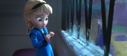 Young Elsa afraid