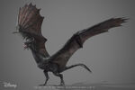 Diaval's dragon concept