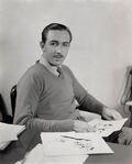 A young Walt Disney.