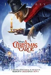 The Ghost of Christmas Past on the poster of A Christmas Carol as a candle.