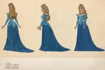 Aurora Blue Dress Concept Art.jpg (41 KB) Concept designs by Marc Davis.