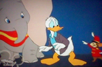 Donald with Dumbo and Timothy.