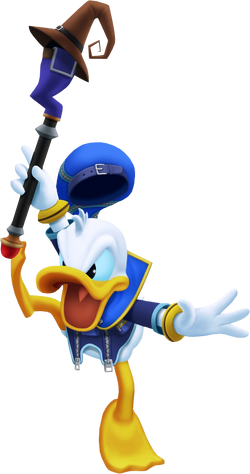 Donald as he appears in the Kingdom Hearts series.