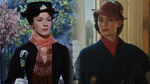 Julie Andrews and Emily Blunt as Mary Poppins