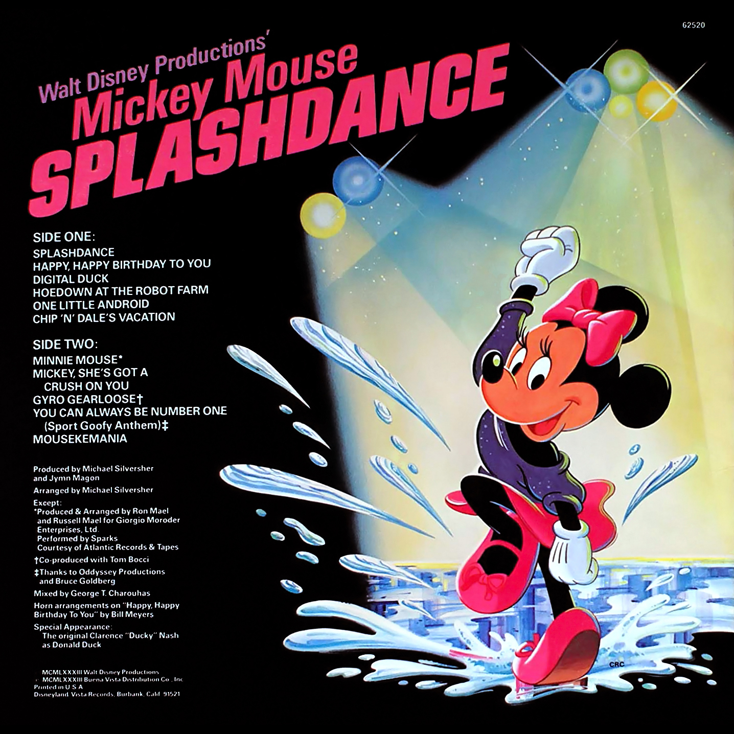 Mickey and Minnie Mouse & Goofy Personalized Music Cd, Mickey Mouse Cd