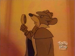 Basil of Baker Street's cameo in "Battle of the Brainteasers"