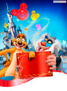 Rafiki's poster for Disneyland Paris