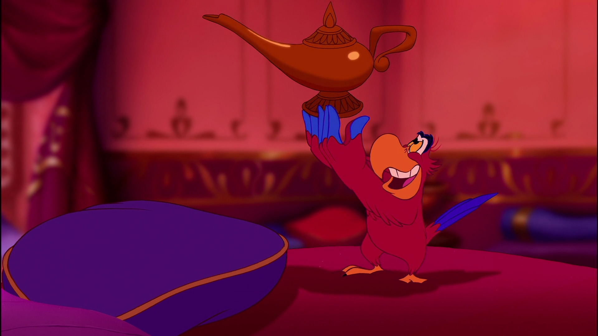 parrot in aladdin film