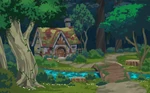 A cottage that is slightly based on the Dwarves' cottage in Twisted Wonderland