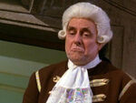 As Squire Trelawney's butler in Muppet Treasure Island.