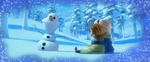 Olaf kleine Anna und Elsa