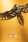 Poster gold falcon