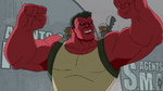 Now As The Red Hulk
