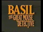 Basil the Great Mouse Detective VHS Preview