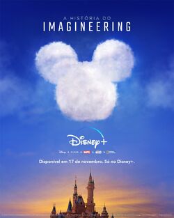 A História do Imagineering - Pôster Nacional