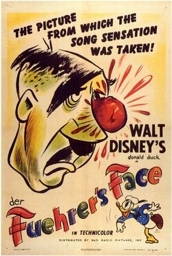 Der Fuhrer's Face Poster